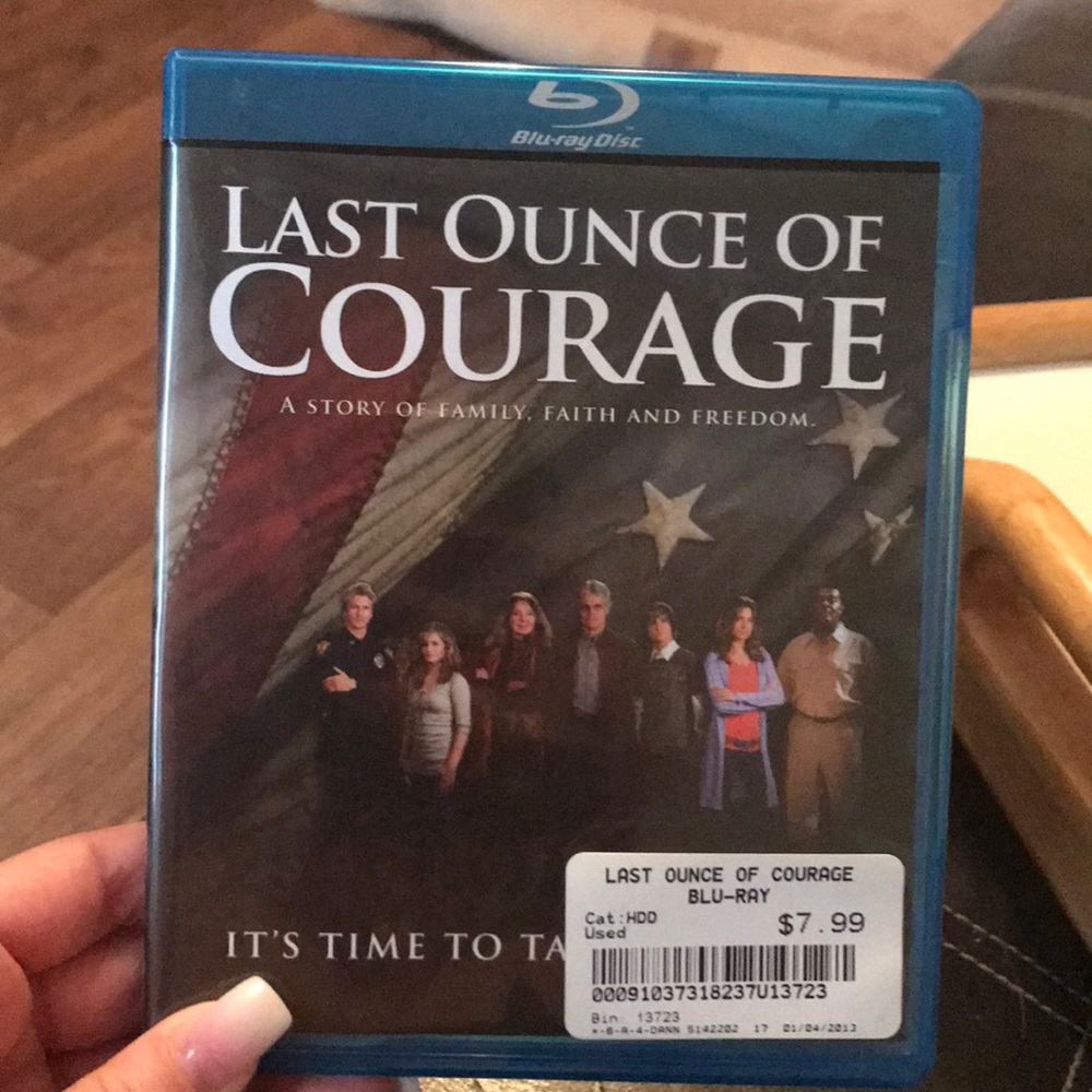 Last Ounce of Courage Blu-Ray